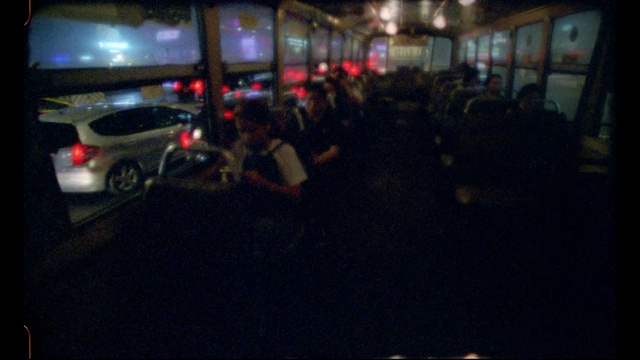 Video Reference: Vehicle, Car, Night, Mid-size car, Compact car, Traffic, Midnight, City, Parking