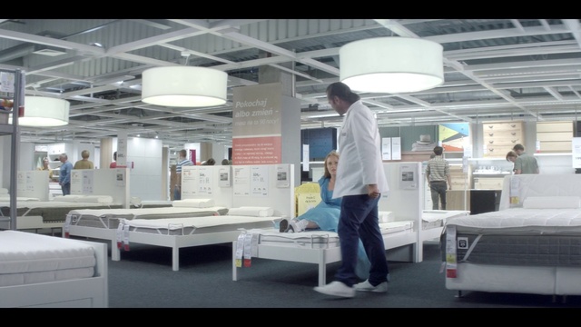 Video Reference: Building, Furniture, Architecture, Design, Room, Interior design, Ceiling, Machine, Table, Vehicle