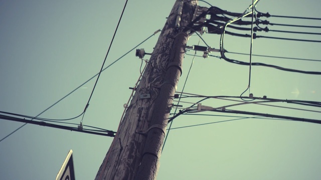 Video Reference: Wire, Overhead power line, Electricity, Electrical wiring, Electrical supply, Line, Sky, Branch, Tree, Cable