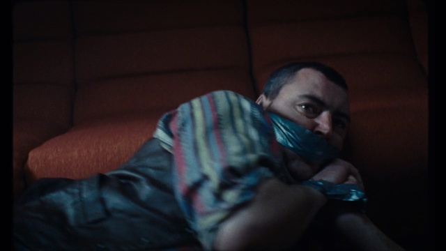 Video Reference: Black, Head, Nose, Human, Darkness, Facial hair, Mouth, Eye, Muscle, Fun