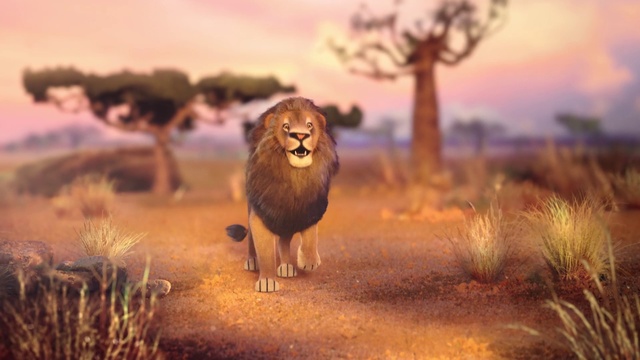 Video Reference: Lion, Masai lion, Felidae, Wildlife, Big cats, Savanna, Animated cartoon, Carnivore, Terrestrial animal, Adaptation
