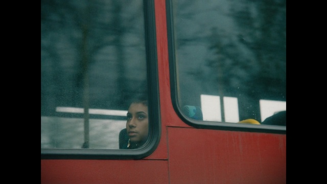 Video Reference: Mode of transport, Green, Transport, Snapshot, Automotive mirror, Rear-view mirror, Window, Windshield, Public transport, Line, Person