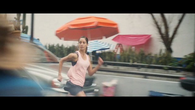 Video Reference: Snapshot, Pink, Fun, Summer, Umbrella, Photography, Happy, Leg, Leisure, Vacation, Person