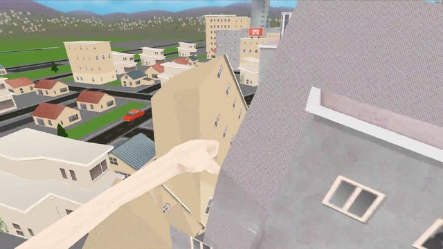 Video Reference: Architecture, Urban design, Roof, Animation, House, Building