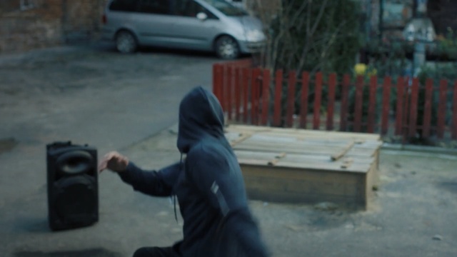 Video Reference: Vehicle door, Public space, Car, Vehicle, Mode of transport, Sidewalk, Automotive exterior, Snapshot, Asphalt, Pedestrian