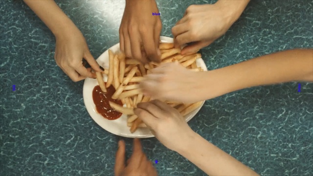 Video Reference: finger, hand, nail, arm, eating