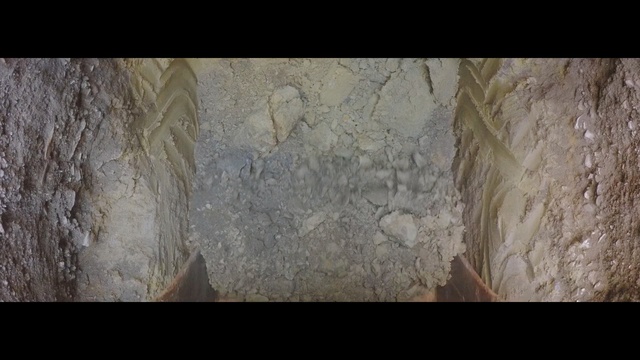 Video Reference: rock, formation, fault, geology, bedrock, outcrop, cave, Person