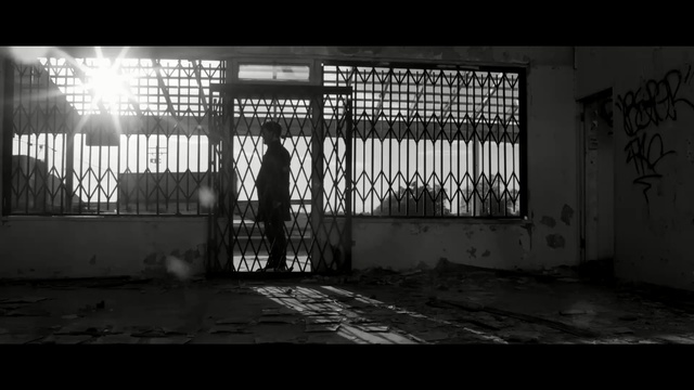 Video Reference: white, black, black and white, photograph, monochrome photography, urban area, darkness, structure, infrastructure, light