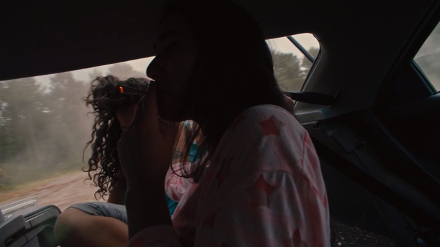 Video Reference: Human, Fun, Darkness, Tree, Hand, Black hair, Long hair, Vacation, Smile, Back