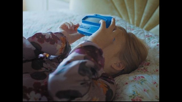 Video Reference: skin, mammal, vertebrate, nose, head, dog like mammal, toddler, girl, child, mouth