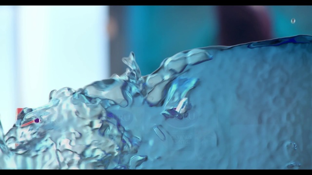 Video Reference: Blue, Water, Aqua, Azure, Turquoise, Organism, Photography, Macro photography, Ice, Drop