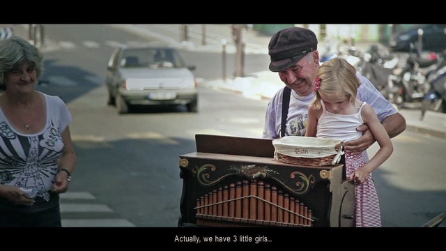 Video Reference: musical instrument, garmon, screenshot, girl, car