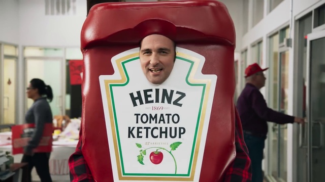 Video Reference: Product, Sauces, Ketchup, Condiment, Person