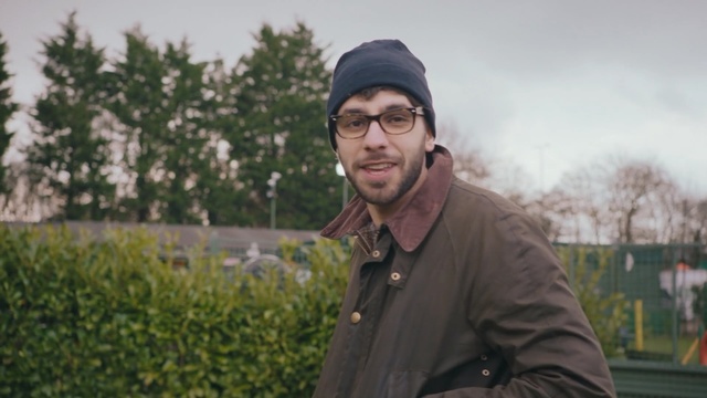 Video Reference: Glasses, Grass, Botany, Tree, Leaf, Spring, Plant, Smile, Photography, Beanie, Person