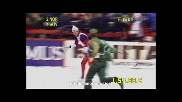 Video Reference: Sports uniform, Font, Screenshot, Display device, Player, Recreation, Sports, Event, Television program, Photo caption