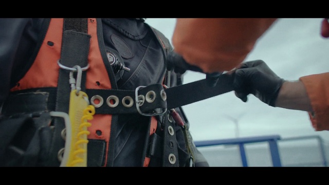 Video Reference: Leather, Jacket, Personal protective equipment, Textile, Horse harness