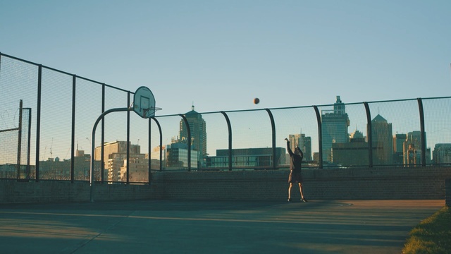 Video Reference: sky, urban area, landmark, infrastructure, structure, skyline, city, architecture, daytime, bridge