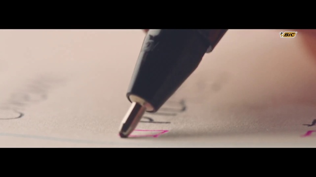 Video Reference: Pen, Footwear, Finger, Fountain pen, Material property, Hand, Leg, Font, Shoe, Writing implement