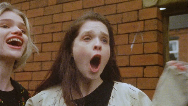 Video Reference: facial expression, nose, emotion, mouth, tongue, girl, smile, organ, fun, laughter, Person