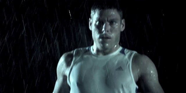 Video Reference: Black, Chest, Barechested, Male, Muscle, Standing, Human, Darkness, Monochrome photography, Arm, Person