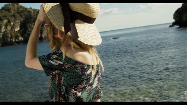 Video Reference: Hair, Photograph, Lady, Hairstyle, Long hair, Summer, Photography, Fun, Sea, Headgear