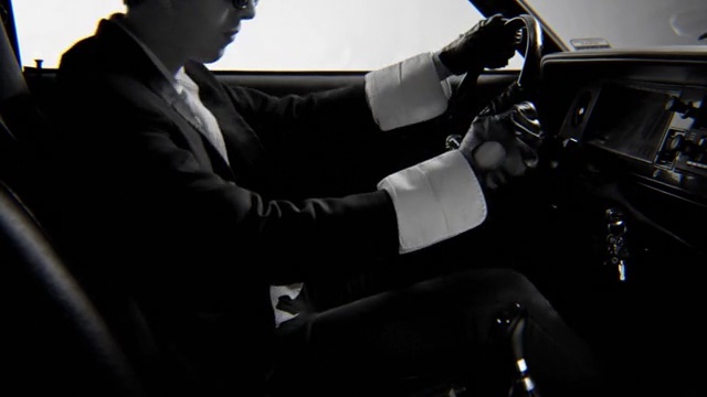 Video Reference: Automotive design, Gentleman, Vehicle, Photography, Car, Suit, Musician, Black-and-white, Music