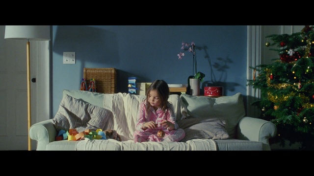 Video Reference: blue, photograph, green, room, sitting, day, home, couch, snapshot, house