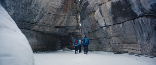 Video Reference: Formation, Rock, Geology, Cave, Geological phenomenon, Erosion, Narrows, Freezing, Caving, Person