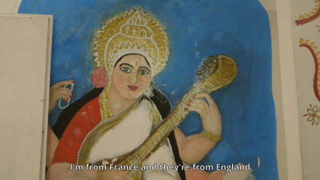 Video Reference: Painting, Art, Mural, Modern art, Visual arts, Lute, Person