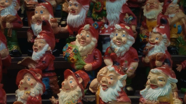 Video Reference: christmas, lawn ornament, christmas decoration, garden gnome, christmas ornament, Person