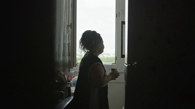 Video Reference: White, Black, Photograph, Light, Standing, Window, Snapshot, Shoulder, Photography, Human