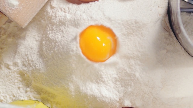 Video Reference: Egg yolk, Egg white, Food, Dish, Fried egg, Ingredient, Egg, Breakfast, Cuisine, Poached egg, Person