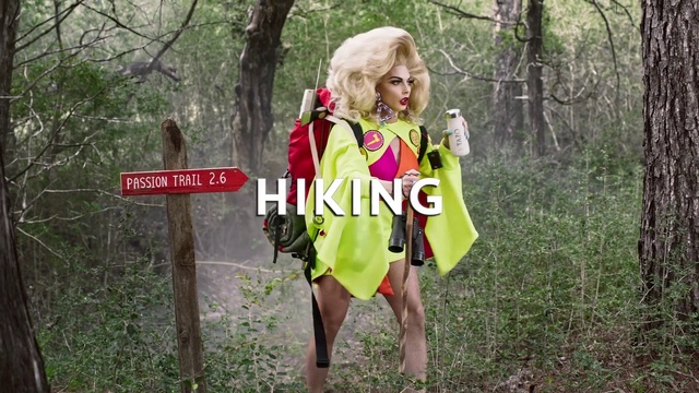 Video Reference: Nature, Natural environment, Outerwear, Costume, Forest, Blond, Personal protective equipment, Tree, Jungle, Plant