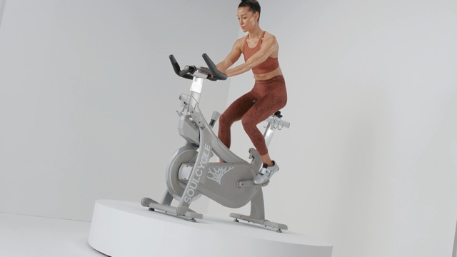 Video Reference: Exercise equipment, Exercise machine, Arm, Elliptical trainer, Physical fitness, Sports equipment, Exercise, Sculpture, Stationary bicycle, Figurine, Person