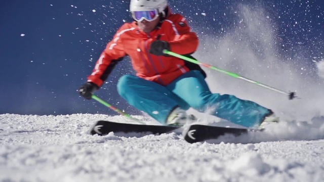 Video Reference: Skier, Snow, Freestyle skiing, Ski, Skiing, Ski boot, Alpine skiing, Winter sport, Ski helmet, Extreme sport