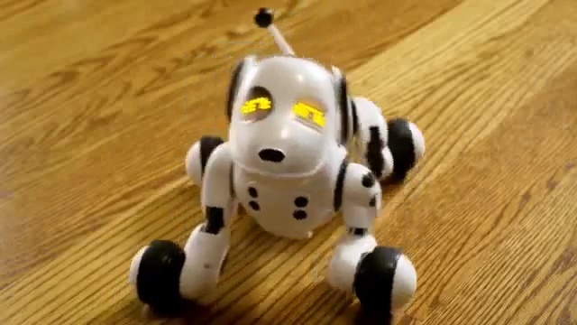 Video Reference: technology, dog like mammal, dalmatian, toy, figurine, carnivoran