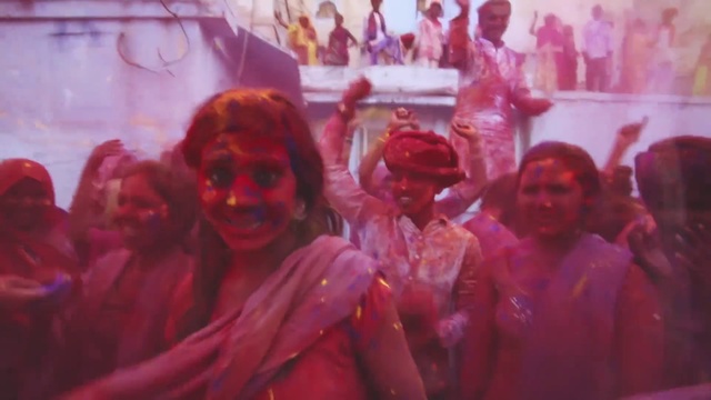 Video Reference: Red, Magenta, Human, Organism, Fun, Flesh, Event, Crowd, Tradition, Art