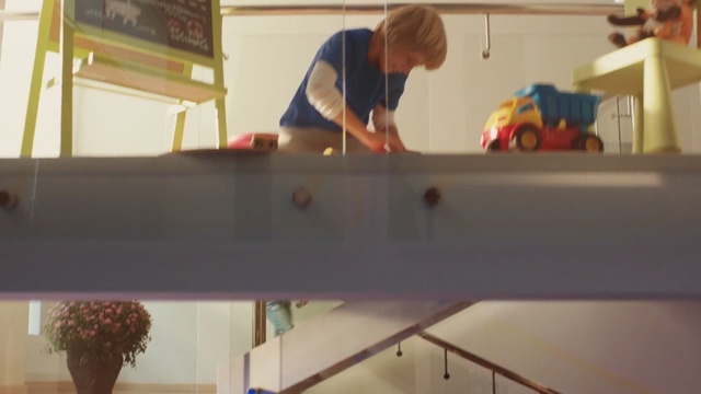 Video Reference: blue, furniture, room, indoor games and sports, table, material, wood, floor, play, flooring