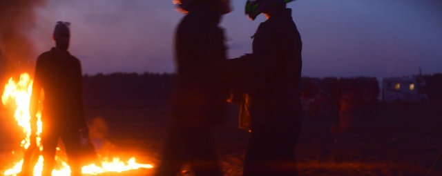 Video Reference: fire, bonfire, heat, flame, light, campfire, night, evening, sky, fun