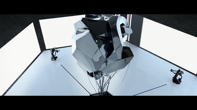 Video Reference: automotive design, technology, design, machine, angle, black and white, space, product, Person