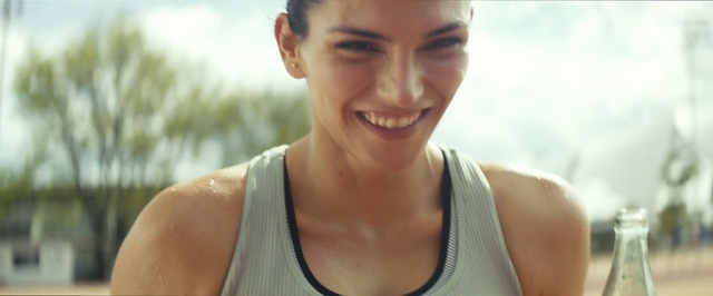 Video Reference: Hair, Face, Facial expression, Chin, Skin, Nose, Smile, Eyebrow, Neck, Shoulder