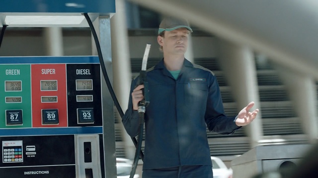 Video Reference: Uniform, Filling station, Jacket, Security, Person