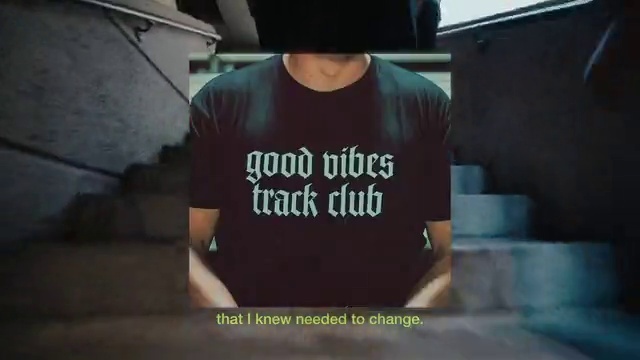 Video Reference: Neck, Sleeve, Sportswear, Font, T-shirt, Electric blue, Elbow, Active shirt, Sitting, Brand