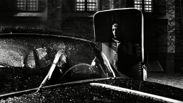 Video Reference: car, black, photograph, black and white, night, monochrome photography, darkness, photography, light, snapshot