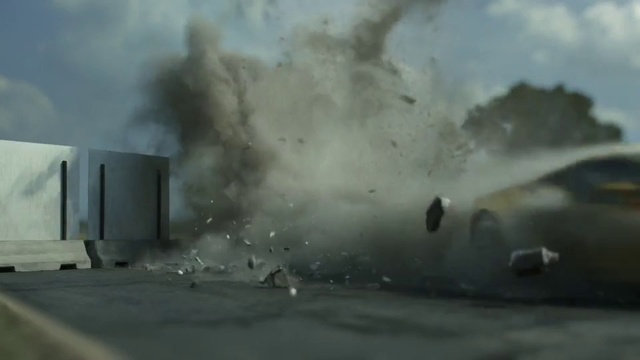 Video Reference: Explosion, Smoke, Sky, Atmosphere, Cloud, Architecture, Geological phenomenon, Dust