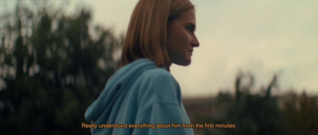 Video Reference: Hair, Shoulder, Human, Blond, Photography, Adaptation, Outerwear, Smile, Happy, Long hair
