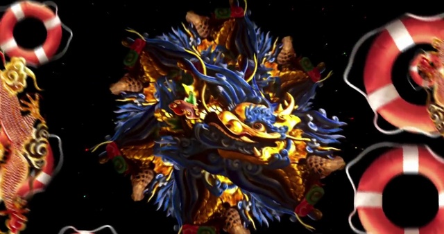 Video Reference: Fictional character, Cg artwork, Dragon, Art, Fiction, Organism, Graphic design, Illustration, Graphics, Fractal art