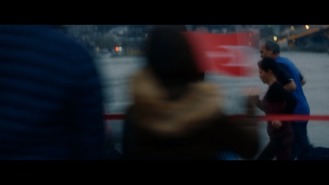 Video Reference: Blue, Light, Boxing ring, Sport venue, Darkness, Snapshot, Fun, Crowd, Back, Muscle