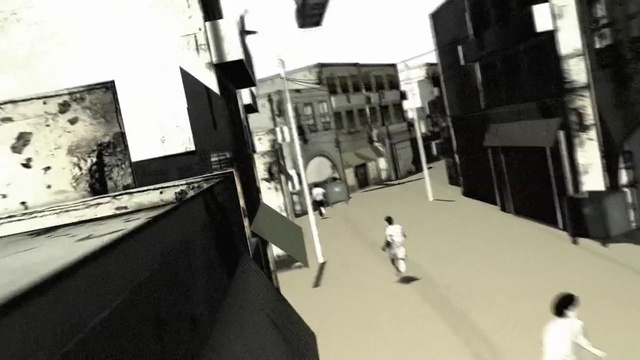 Video Reference: White, Photograph, Black-and-white, Black, Monochrome photography, Monochrome, Snapshot, Neighbourhood, Town, Street