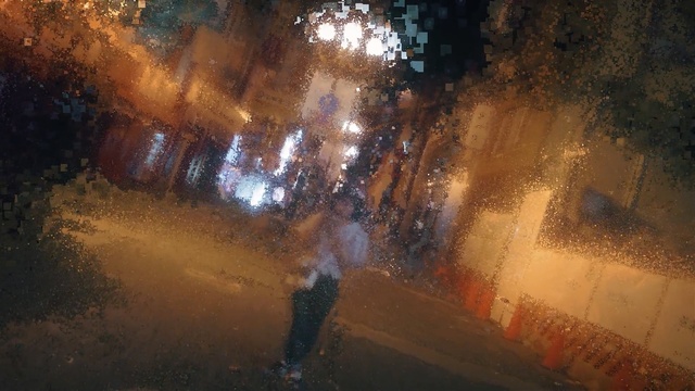 Video Reference: light, darkness, night, geological phenomenon, atmosphere, sunlight, water, evening, smoke, tree, Person